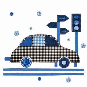 Cuadro infantil coche