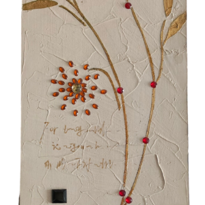 Pareja de cuadros con piedras de color